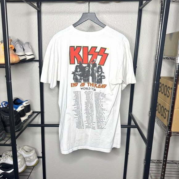 Vintage 'KISS' - "End of The Road World Tour” Band T-Shirt | Size L | - Picture 2 of 2